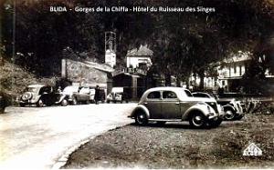 Blida - Gorges de la Chiffa - Entree Hotel Ruisseau des Singes